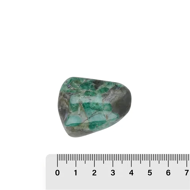 Emerald Tumbled Stones in Matrix, 4.0–6.0 cm | wholesaler gems & healing stones