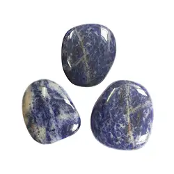 021461501 Disco de piedra Sodalita | piedras preciosas, piedras curativas y joyería