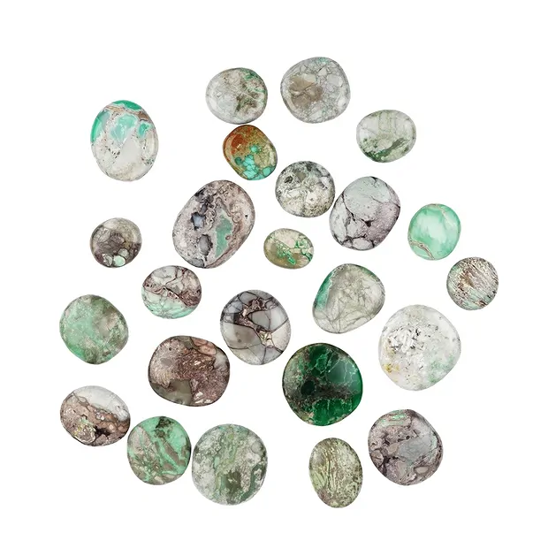 Scheibensteine Variscit | Schreier Großhändler Edelsteine, Heilsteine & Schmuck