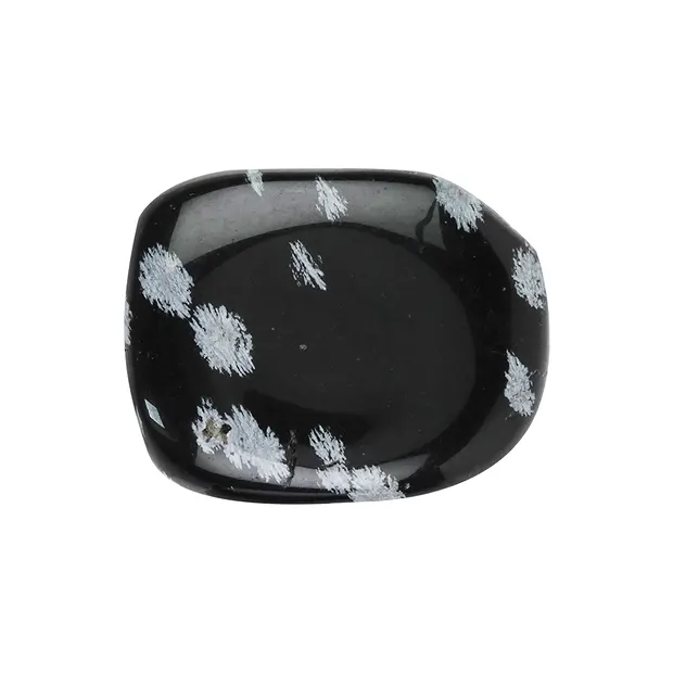 Disco de piedra Obsidiana (obsidiana nevada) | Marco Schreier