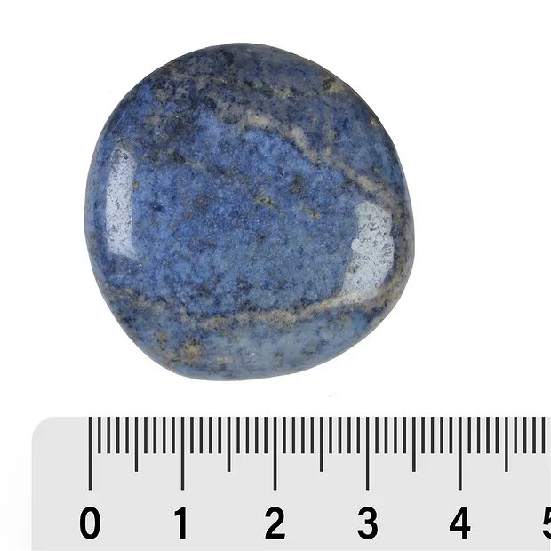 Disco de piedra dumortierita | piedras preciosas, piedras curativas y joyería