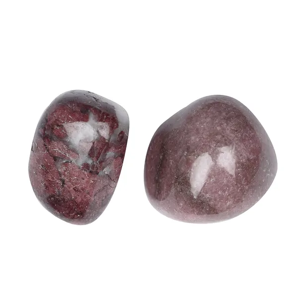 Trommelsteine Thulit, 3,4 - 3,6cm (Jumbo) | GH Edelsteine, Heilsteine & Schmuck