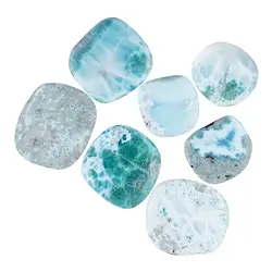 021961501 Pierres lisses Larimar | Pierres précieuses, pierres thérapeutiques & bijoux