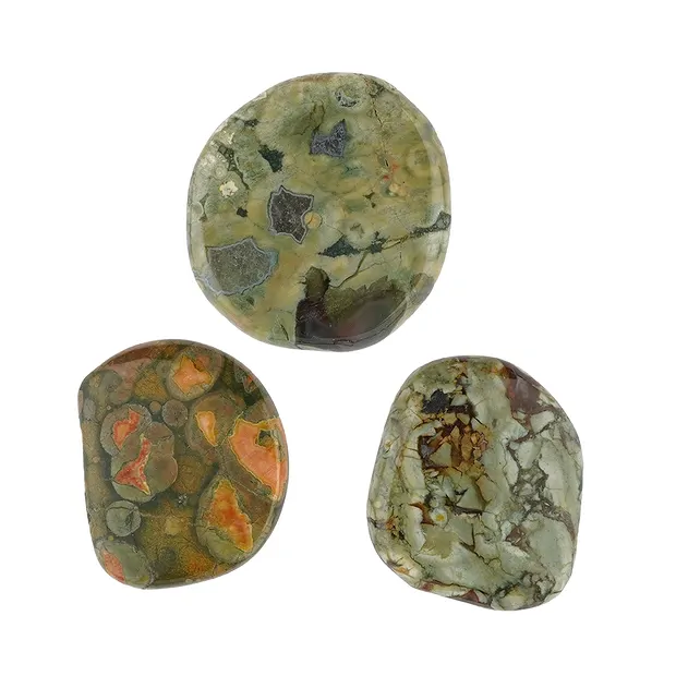 Smooth Stone Rhyolite (rainforest rhyolite) | wholesaler gems & healing stones