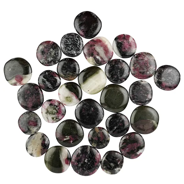 Eudialyte Disco de piedra | piedras preciosas, piedras curativas y joyería
