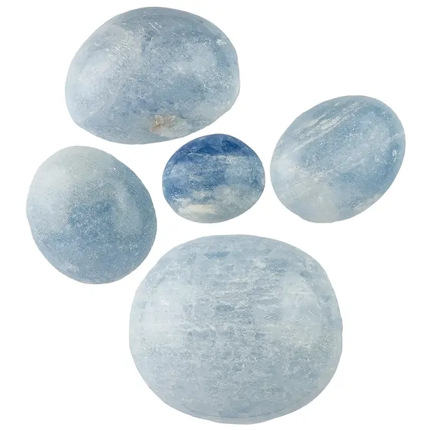Jumbos Calcit (blau), 4,0 - 6,0cm (Jumbo) | GH Edelsteine, Heilsteine & Schmuck