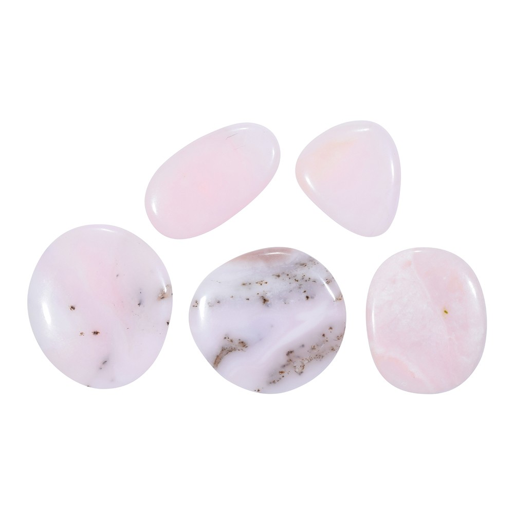 Smooth Stones Andean Opal (100g/ PU) | wholesaler gems, healing stones & jewelry