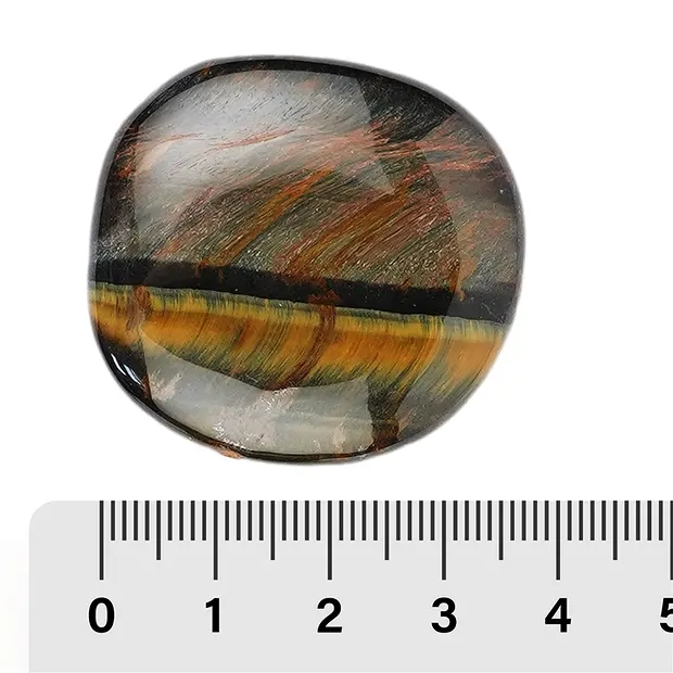 Scheibensteine Tigerauge blau (Falkenauge) | GH Edelsteine, Heilsteine & Schmuck