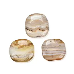023321501 Smooth Stones Agate (Lace Agate yellow) | wholesaler gems & healing stones