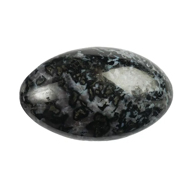 Tumbled Stones Gabbro (Mystic Merlinite), 5,5 - 7,0cm (Jumbo) | Marco Schreier