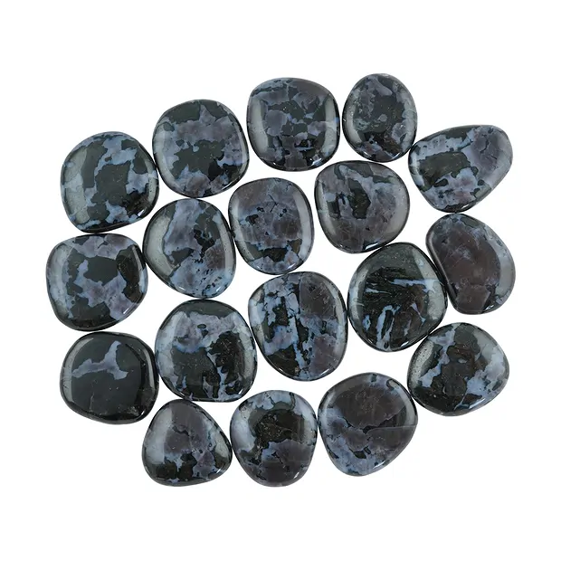 Smooth Stones Gabbro (Mystic Merlinite) | wholesaler gems & healing stones