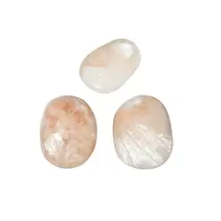 023701501 Smooth Stones Stilbite (pink) | minerals trade - gems, healing stones & jewelry
