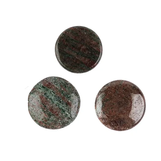 Smooth Stones Garnet Pyroxenite | wholesaler gems, healing stones & jewelry