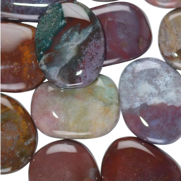 Pierres lisses Calcédoine rouge-brun (calcédoine de viande) | Marco Schreier