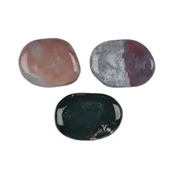 024111501 Scheibensteine Chalcedon rot-braun (Fleischchalcedon) | Marco Schreier