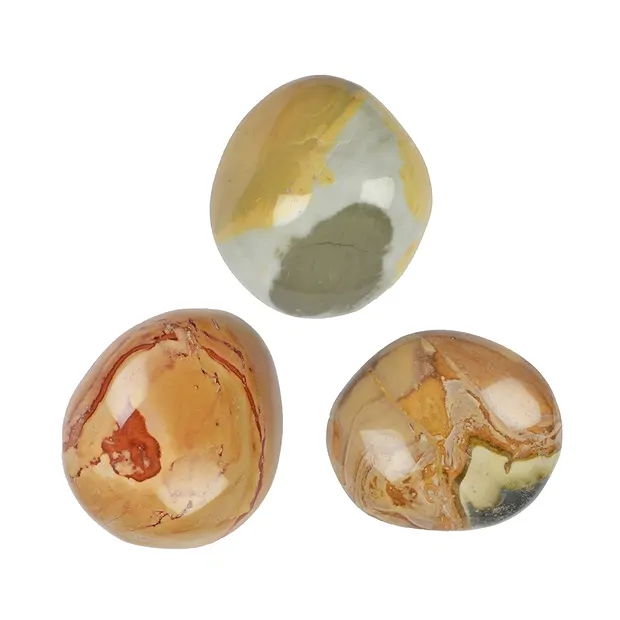Tumbled stones jasper (polychrome jasper), 3.5 - 4.5 cm (jumbo) | Marco Schreier