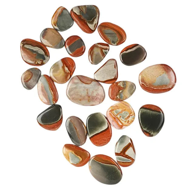 Smooth Stones Jasper polychrome (Madagascar) | wholesaler gems & healing stones