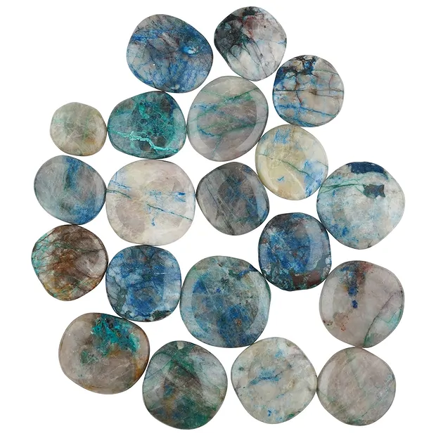 Pierres lisses Shattuckite | Pierres précieuses, pierres thérapeutiques & bijoux