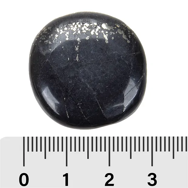Smooth Stone Pyrite in slate | wholesale supplier gems, healing stones & jewelry