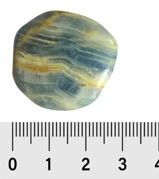 Smooth Stone Aragonite (blue) | minerals trade - gems, healing stones & jewelry