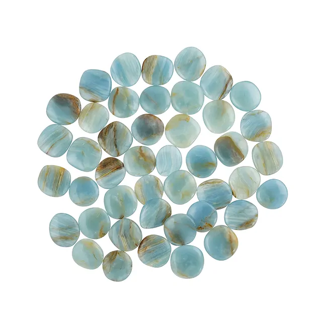 Scheibensteine Aragonit (blau) | Großhändler Edelsteine, Heilsteine & Schmuck