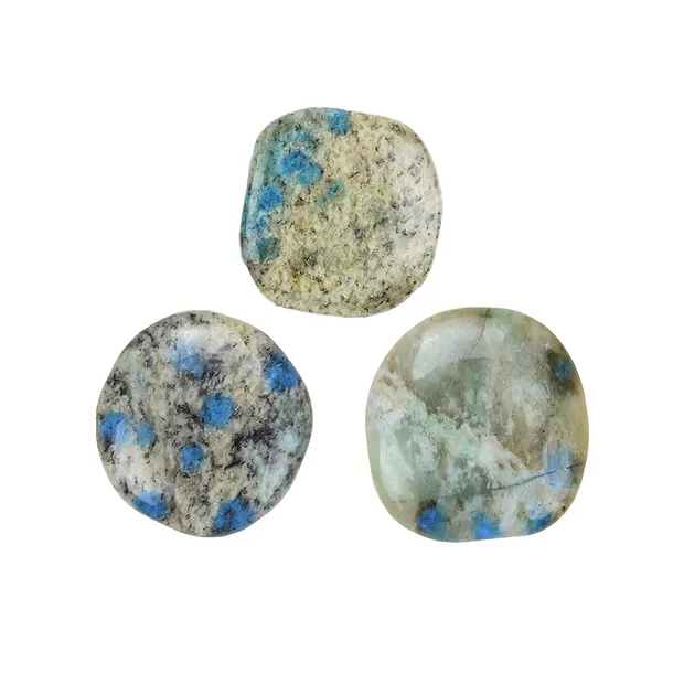 Pierres lisses K2 (Azurite en Gneiss) | Marco Schreier
