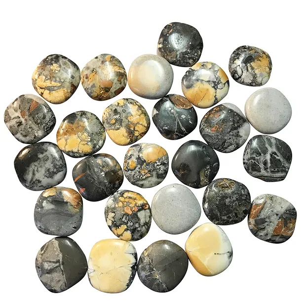 Smooth Stones Maligano Jasper | minerals trade - gems, healing stones & jewelry