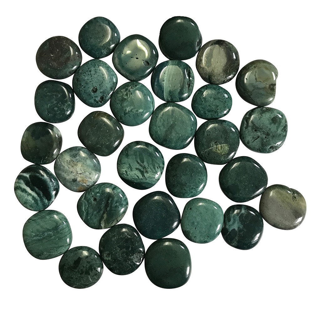 Smooth Stones Ocelot Jasper | Schreier wholesale; gems, healing stones & jewelry