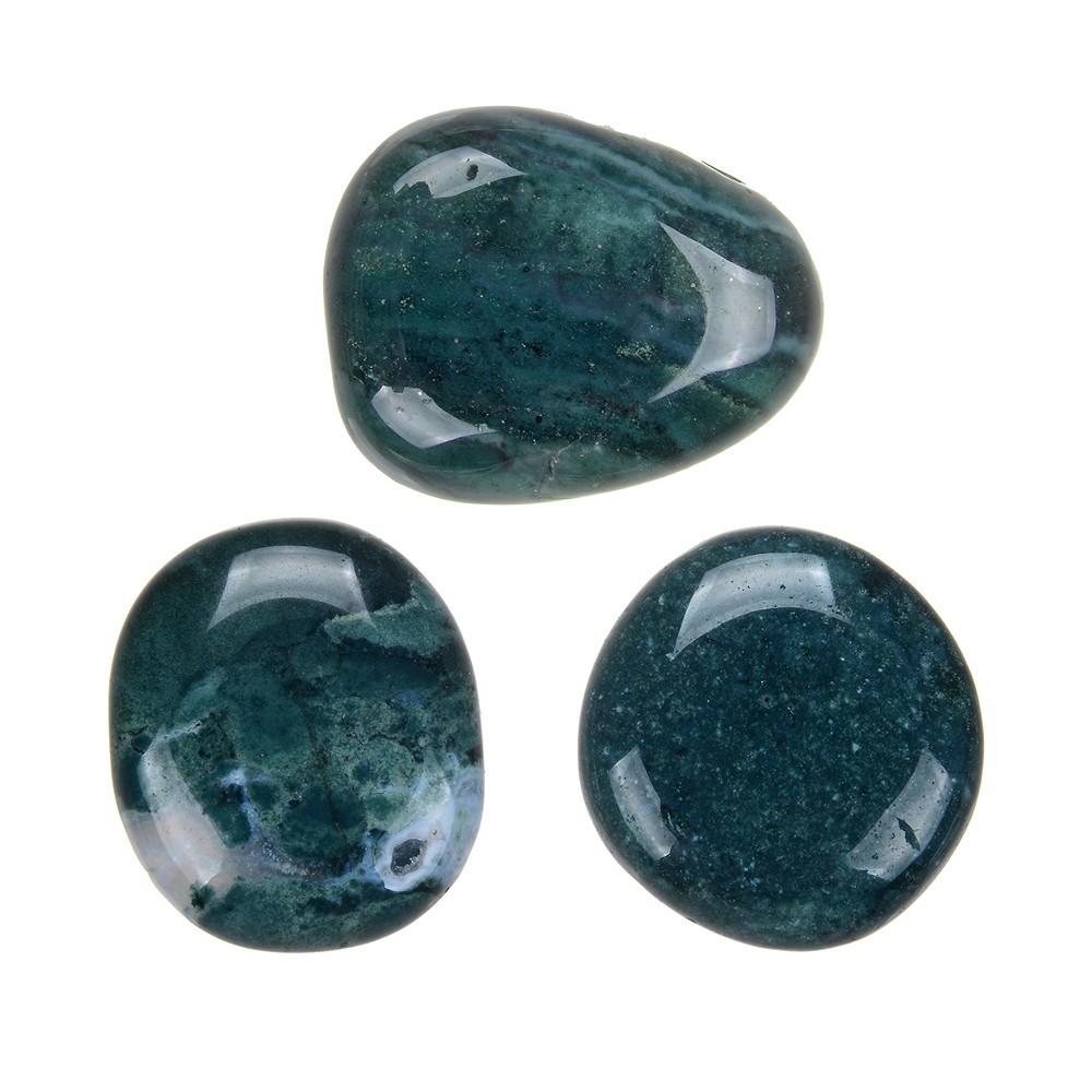 Smooth Stones Ocelot Jasper | Schreier wholesale; gems, healing stones & jewelry