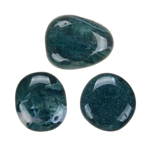 Smooth Stones Ocelot Jasper | Schreier wholesale; gems, healing stones & jewelry