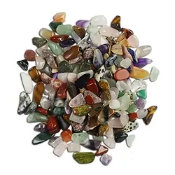 0300006 Bunte Mischung Trommelsteine,  14 - 16mm (B1), Afrika, 1kg | Marco Schreier