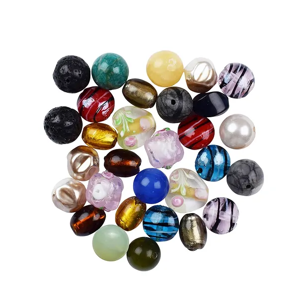 Kreativmischung Wunschperlen (50 St./VE) | GH Edelsteine, Heilsteine & Schmuck