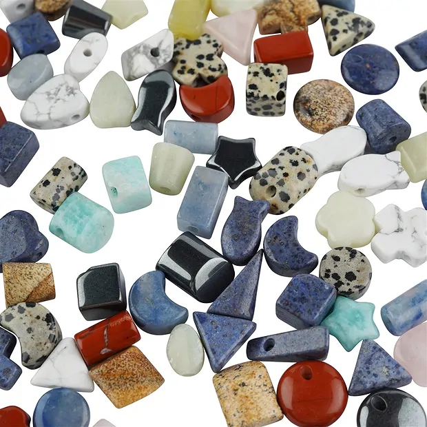 100 pièces de collier mélangées, environ 10 - 15mm | Marco Schreier