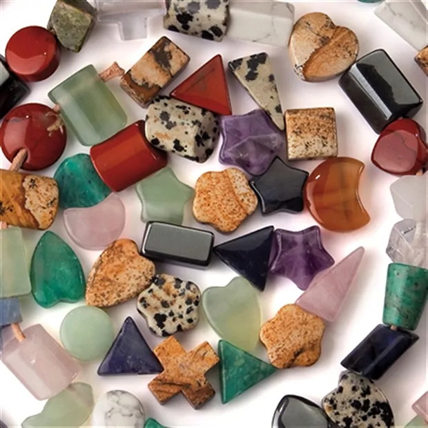 100 pezzi misti di girocollo, circa 10 - 15 mm | Marco Schreier