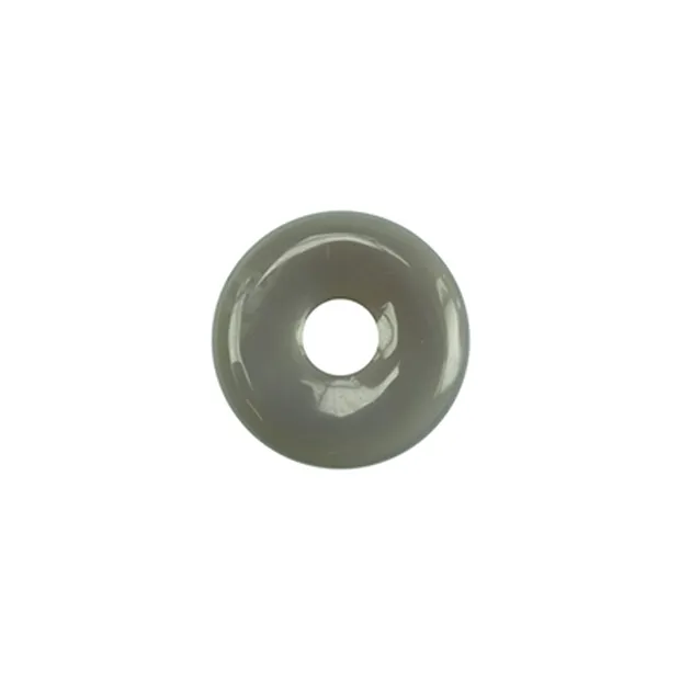 Donut Agate (gray), 25mm | wholesaler - gems, precious & healing stones, jewelry