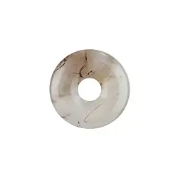 0400100300 Donut Achat (grau), 30mm | Schreier Großhändler Edelsteine, Heilsteine & Schmuck