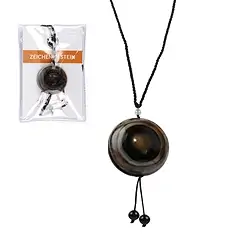 0400165023 Amulett Shivas Auge glatt, mit Beileger in Pouch | Marco Schreier