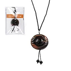 0400165024 Amuleto El ojo de Shiva grabado, con inserto en bolsa | Marco Schreier