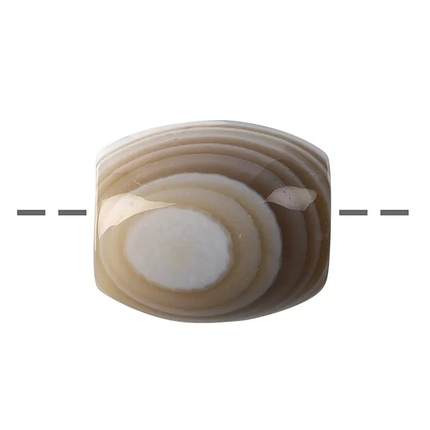 Tönnchen Achat gebohrt, 2,1 x 1,8cm | Schreier Edelsteine, Heilsteine & Schmuck