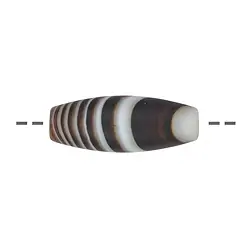 0400193260 Drilled Agate spindle, 3.0 - 4.0cm | wholesaler gems, healing stones & jewelry