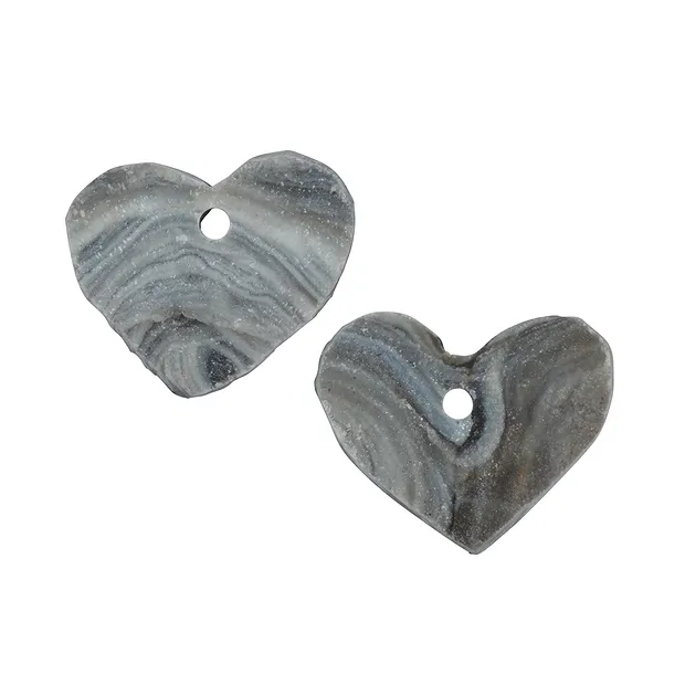 Herz Achat-Druse frontgebohrt, 2,5 - 3,0cm | GH Edelsteine, Heilsteine & Schmuck