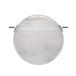 0400199405 Cerchio forato, Agata, 3,0 cm, rodiato | grossista gemme e pietre curative