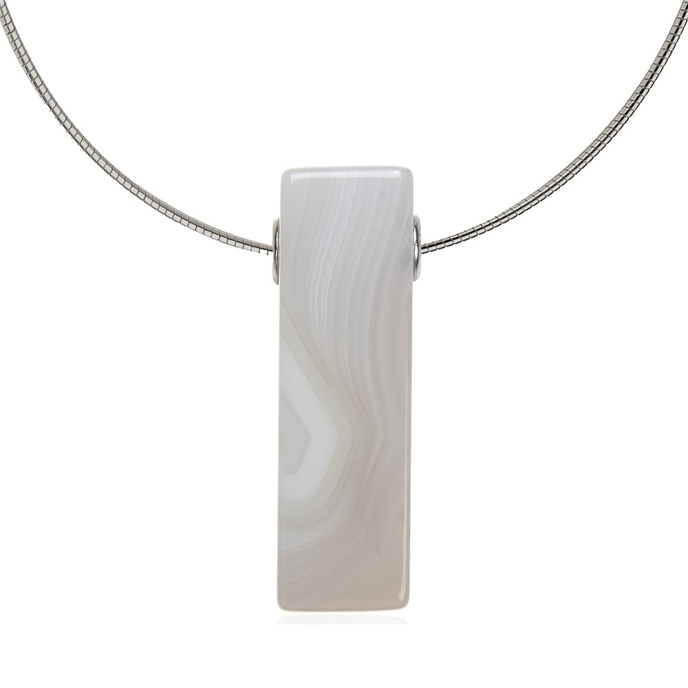 Drilled Agate cuboid, 3.5 cm, rhodiniert | wholesaler gems & healing stones