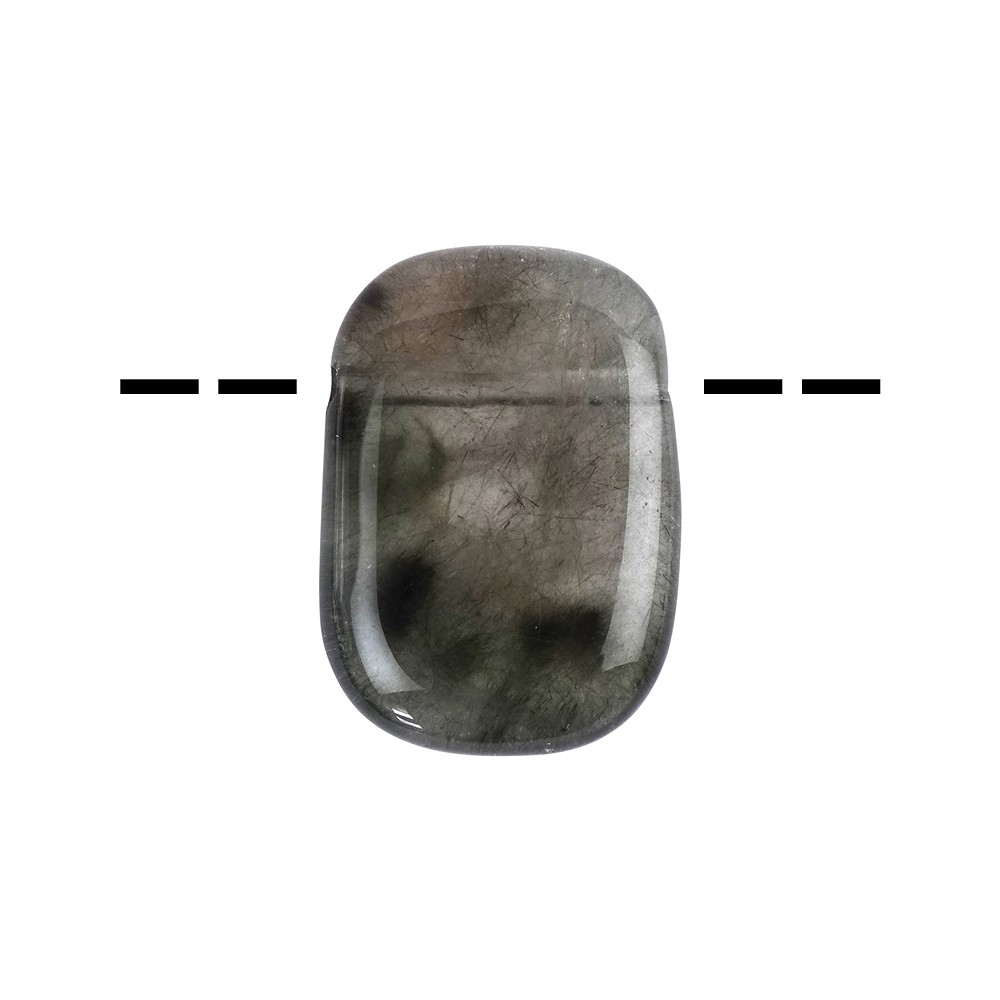 Rectangle Actinolite avec chlorite percé | Marco Schreier