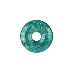 0401100300 Donut Amazonit (dunkel), 30mm | Großhändler Edelsteine, Heilsteine & Schmuck