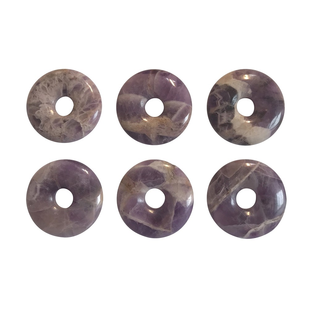 Donut amethyst, 30mm | Marco Schreier wholesale - gems, healing stones & jewelry