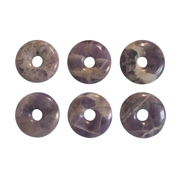 Donut amatista, 30mm | Schreier piedras preciosas, piedras curativas y joyería
