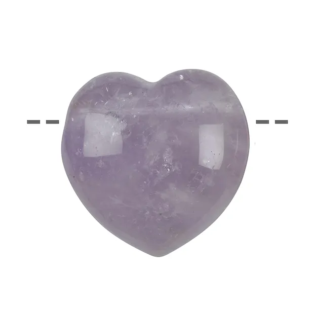Herz Amethyst gebohrt, 3,5cm | Mineralienhandel Edelsteine, Heilsteine & Schmuck