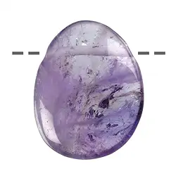 0401293068 Freeform amethyst drilled, 4.0cm | wholesaler gems, healing stones & jewelry