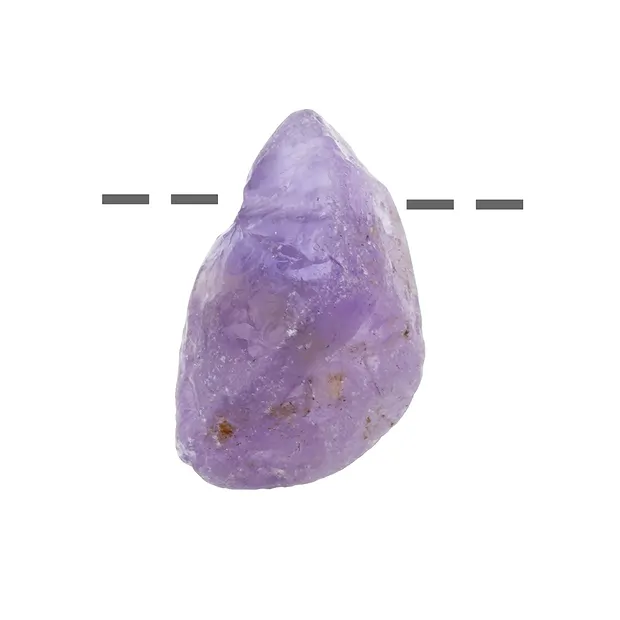 Piedras en bruto de amatista perforadas, 3,0 - 4,0 cm | Marco Schreier